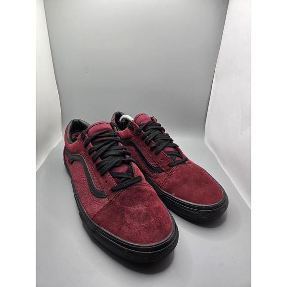 Vans Skate Old Skool Year of the Rabbit Burgundy Red Black Men\'s 12 VN0A5FCBBMB main image 6
